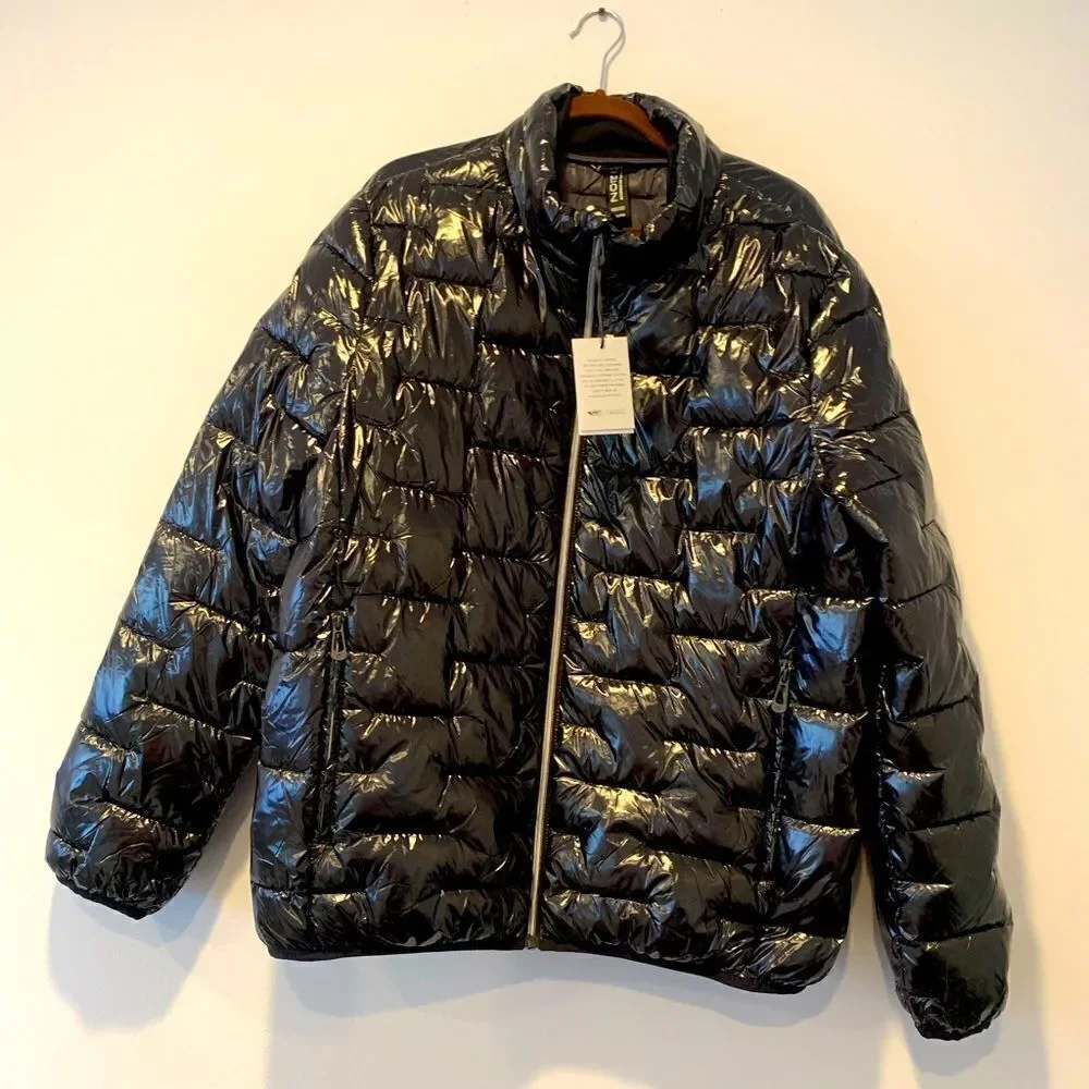 💙Noize Men’s quilted puffer jacket in black 💙 size XXL, NWT - Picture 4 of 8